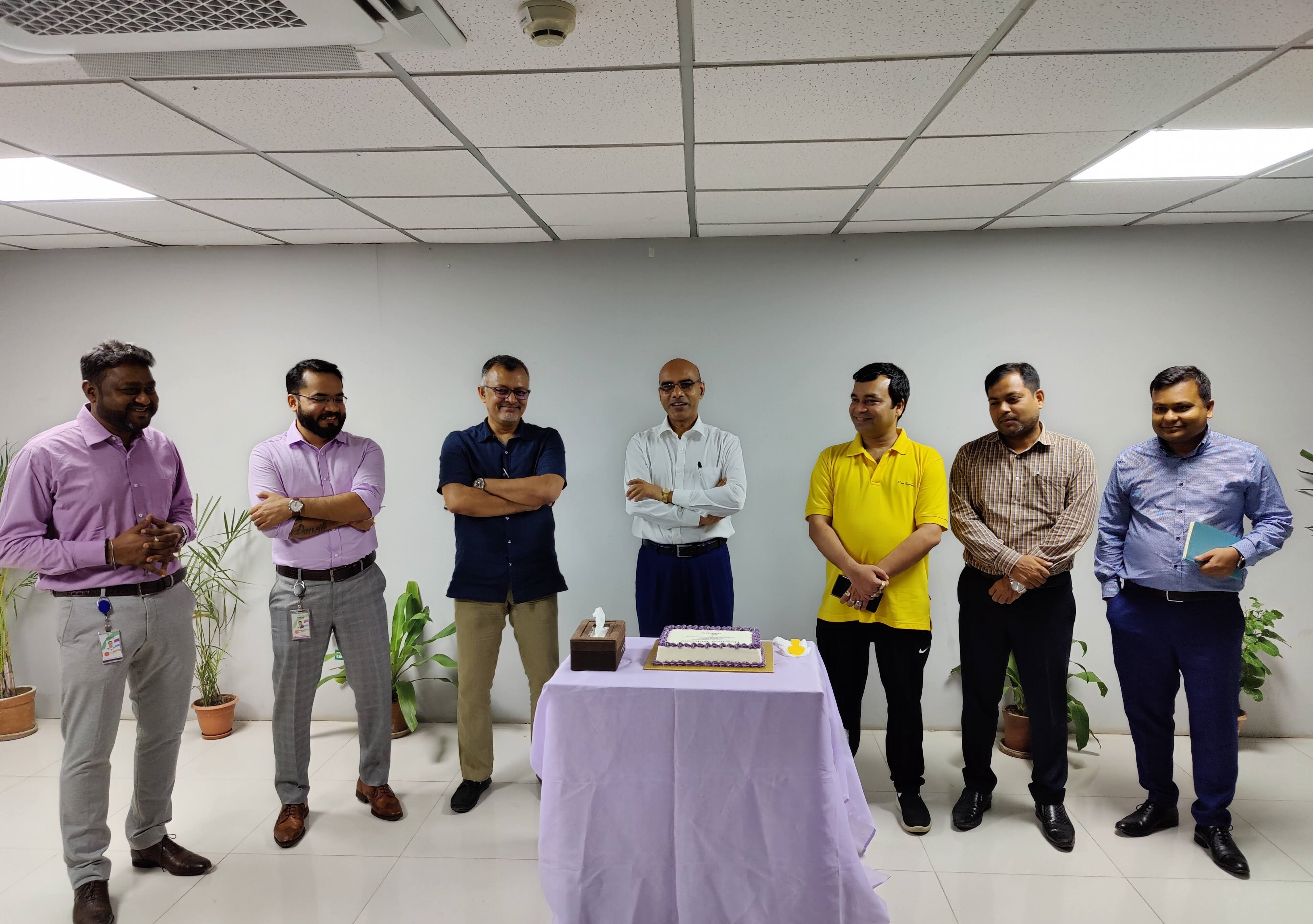 The MD of Bangladesh Hi-Tech Park Authority (BHTPA), Mr. Bikarna Kumar Ghosh, paid a visit to Digicon Technologies Ltd