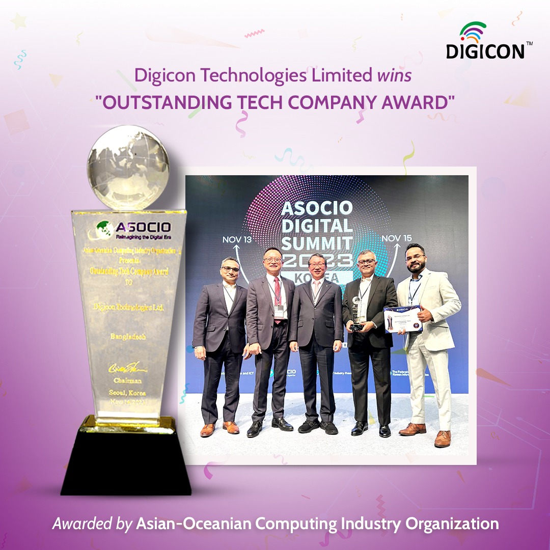Digicon wins ‘Outstanding Tech Company Award 2023’ – ASOCIO